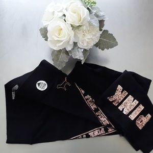VS PINK yoga bling leggings